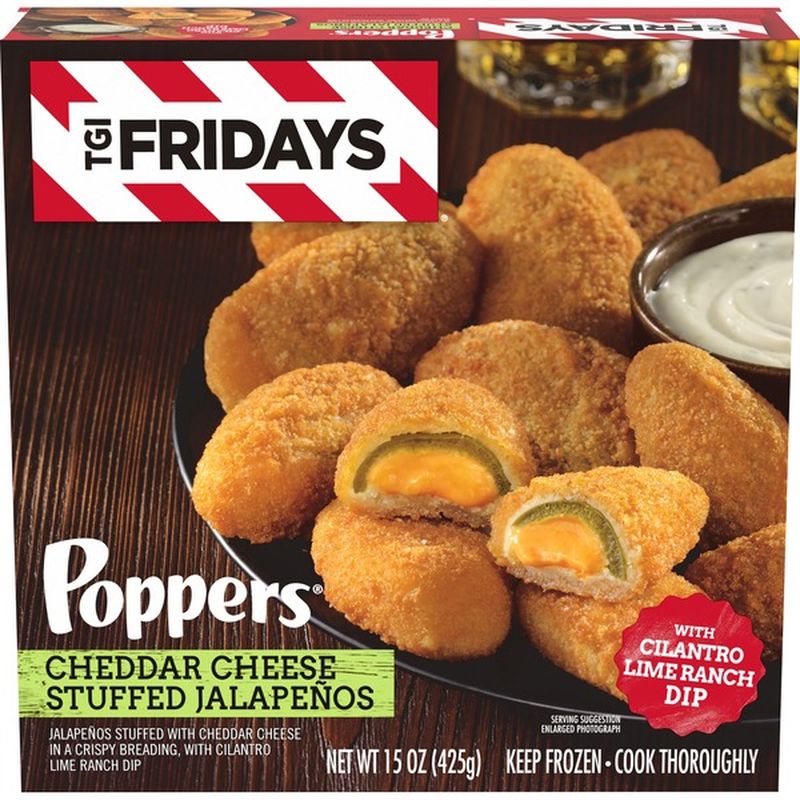 Tgif Cheddar Cheese Stuffed Jalapeno Poppers (15 oz) Instacart