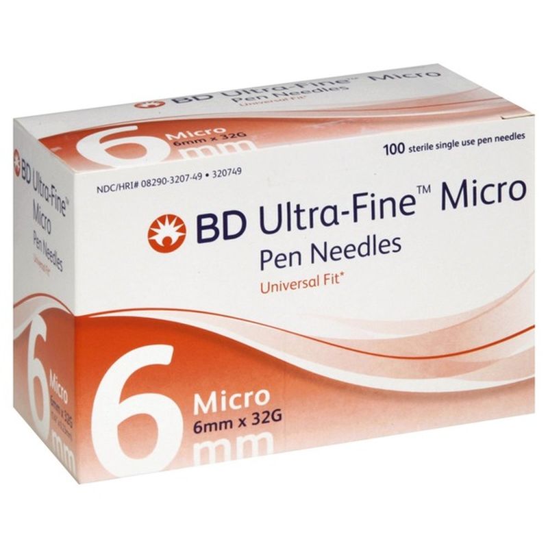 BD Pen Needles, Ultra-Fine Micro (100 each) - Instacart