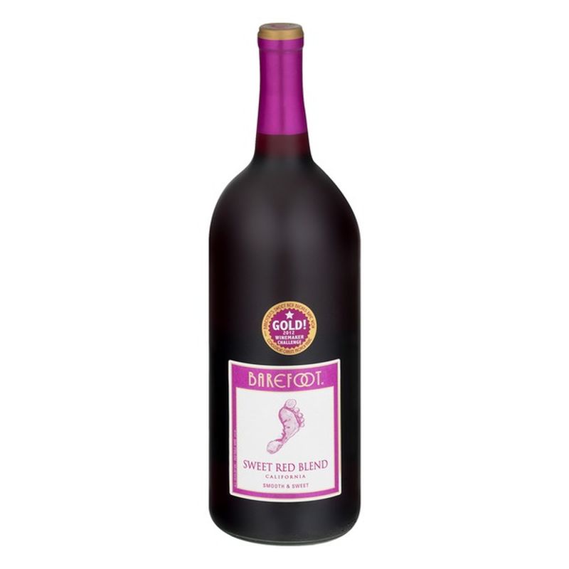 Barefoot Cellars Sweet Red Blend Red Wine (1.5 L) - Instacart