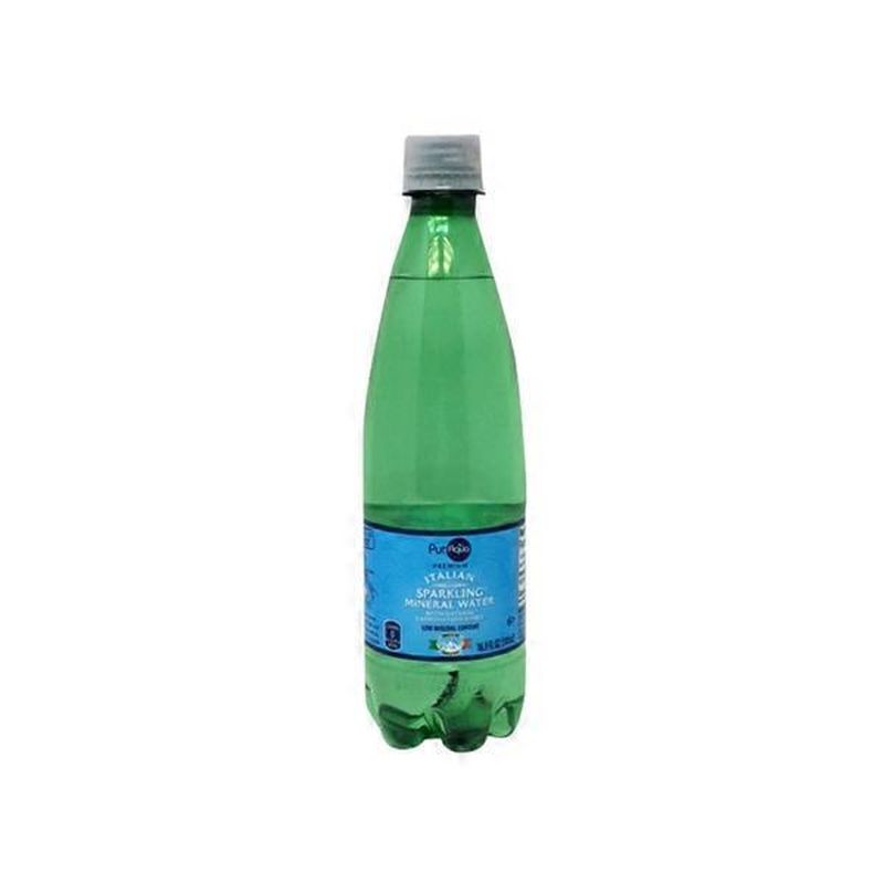 PurAqua Premium Italian Sparkling Natural Mineral Water (16.9 fl oz) Instacart