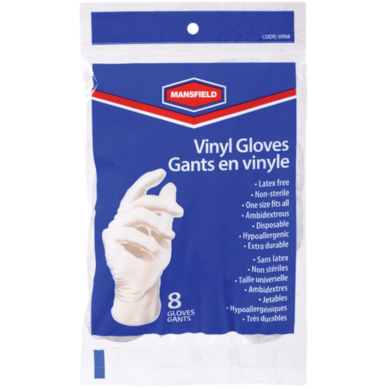 Mansfield Vinyl Gloves