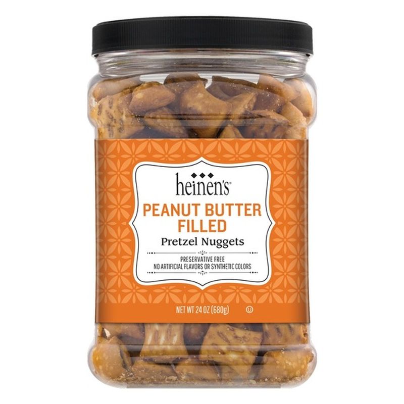 Heinen's PEANUT BUTTER FILLED Pretzel Nuggets