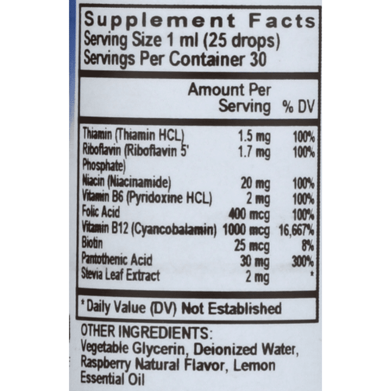 Sprouts Vitamin B Complex Liquid (1 fl oz) Delivery or Pickup Near Me