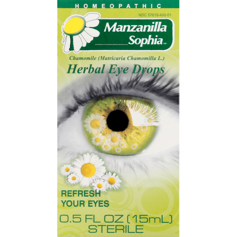 Manzanilla Sophia Eye Drops, Herbal (0.5 oz) Instacart