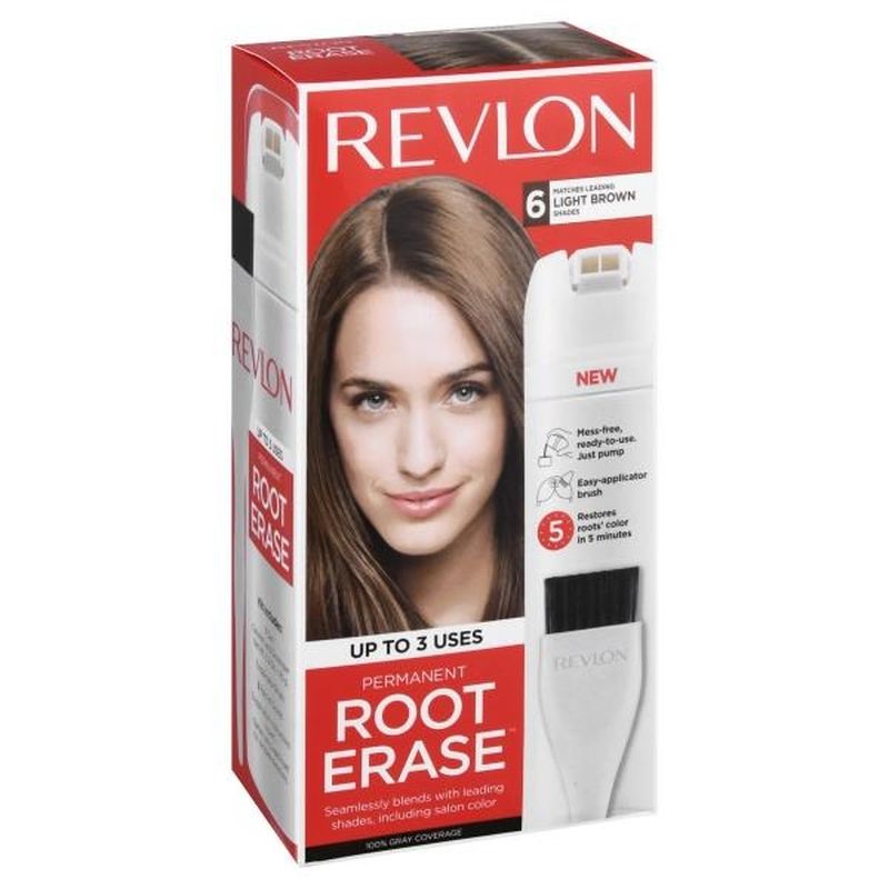 Revlon Permanent Hair Color, Light Brown 6 (1 each) from Publix - Instacart