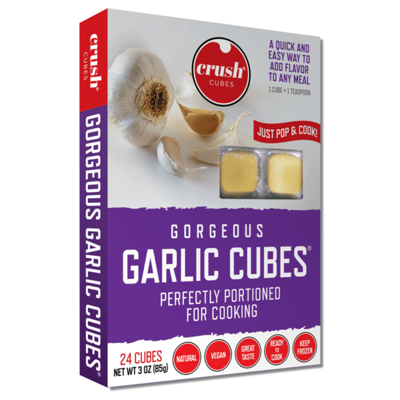 Crush Cubes Garlic Cubes (3 oz) - Instacart