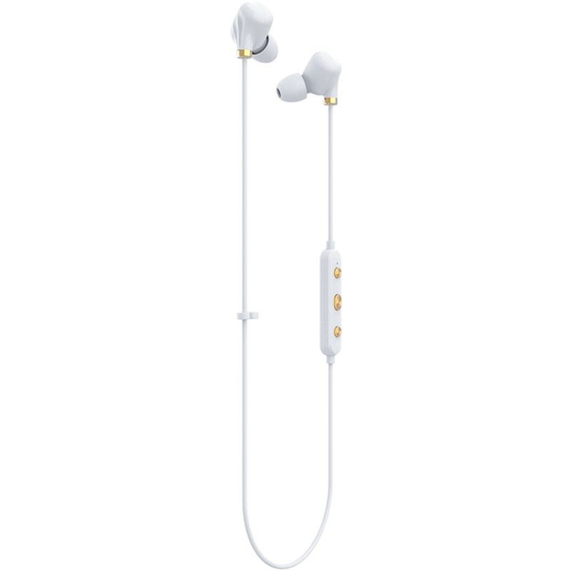 Happy Plugs White & Gold Ear Piece II Wireless Earbuds