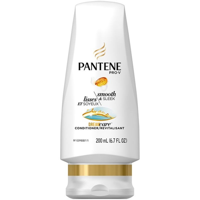 Pantene Frizzy to Smooth Pantene ProV Smooth & Sleek Conditioner, 200 mL Female Hair Care (200