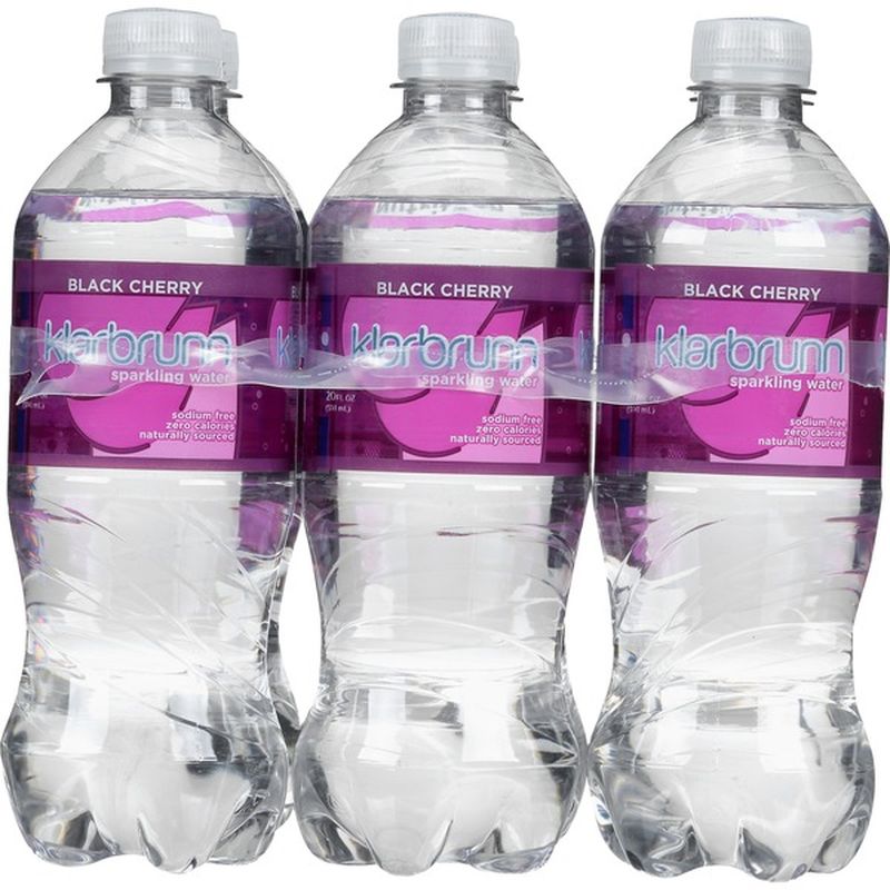 Klarbrunn Black Cherry Sparkling Water (20 fl oz) - Instacart