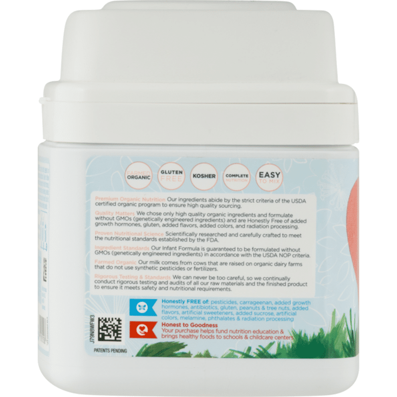 honest organic formula