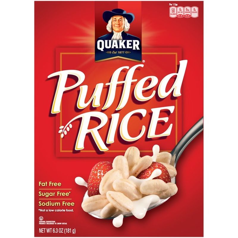 Quaker Puffed Rice Regular (6 oz) Instacart