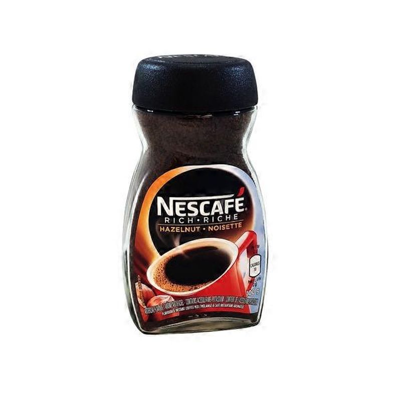 Nescafé Rich Hazelnut Instant Coffee Jar (100 g) Instacart