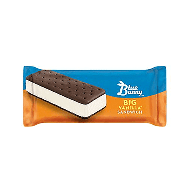 Blue Bunny Big Vanilla® Sandwich (6 fl oz) Instacart