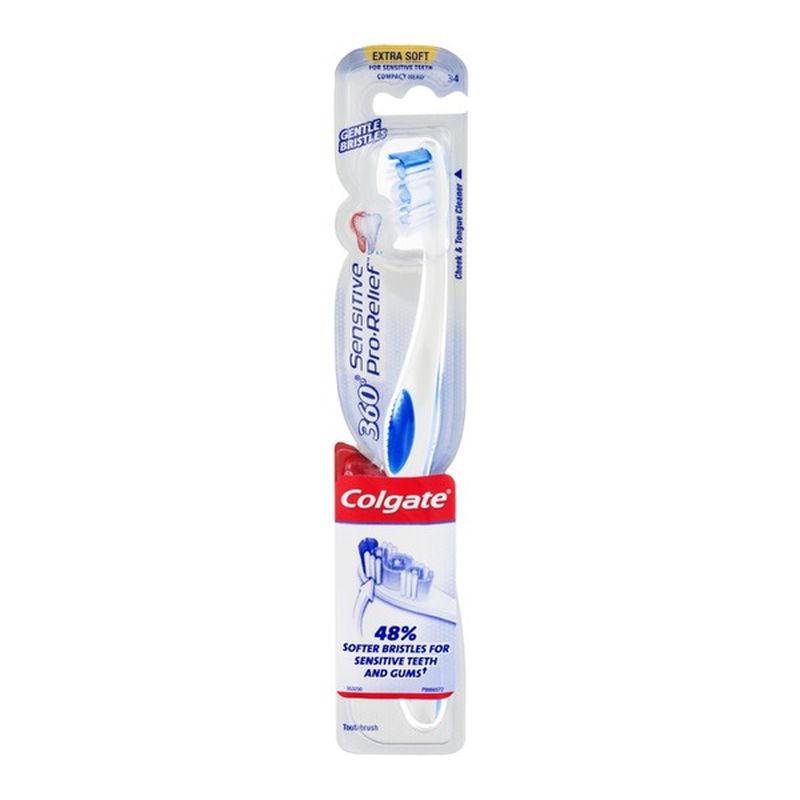 colgate 360 sensitive toothbrush extra soft