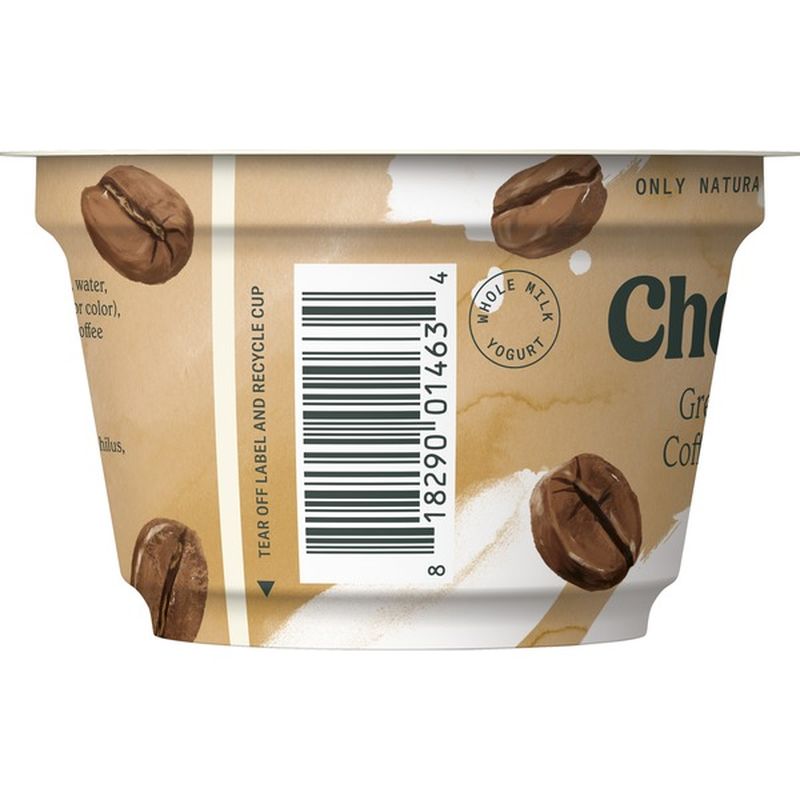 Chobani Yogurt, Coffee & Cream, Greek (5.3 oz) Instacart