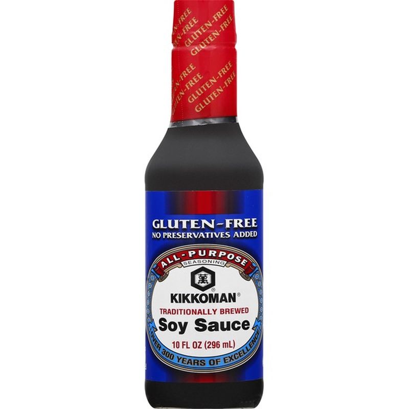 Kikkoman GlutenFree Traditionally Brewed Soy Sauce (10 oz) from