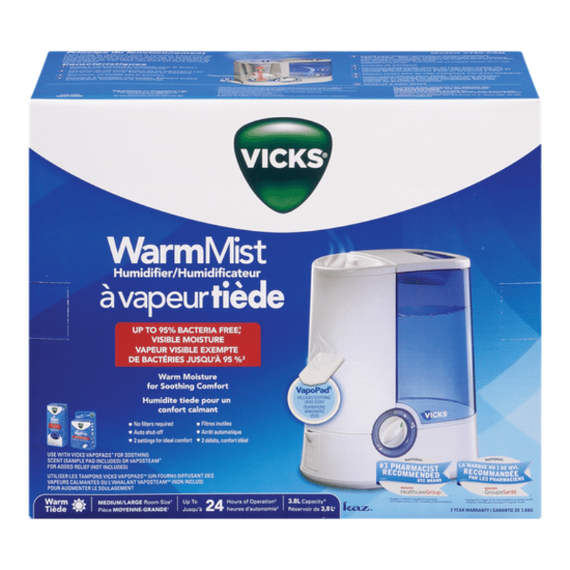 Vicks WarmMist Humidifier (1 ct) from Real Canadian Superstore Instacart