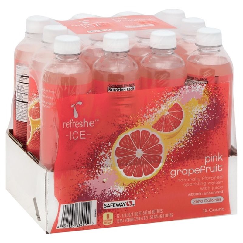 Signature Select Ice Sparkling Water Beverage With Juice (17 fl oz