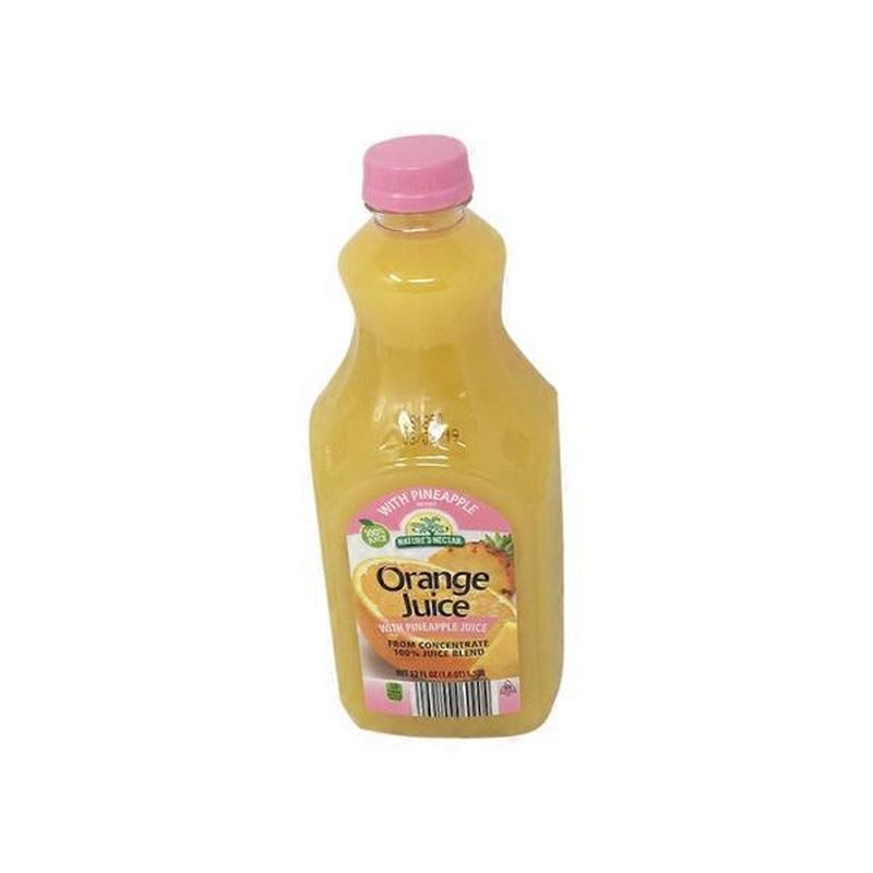 Nature's Nectar Orange Juice With Pineapple (52 fl oz) Delivery or