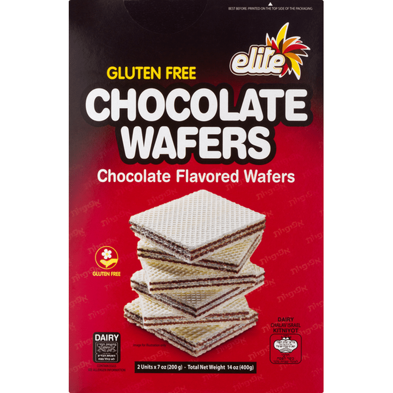 Elite Wafers, Gluten Free, Chocolate (2 each) Instacart