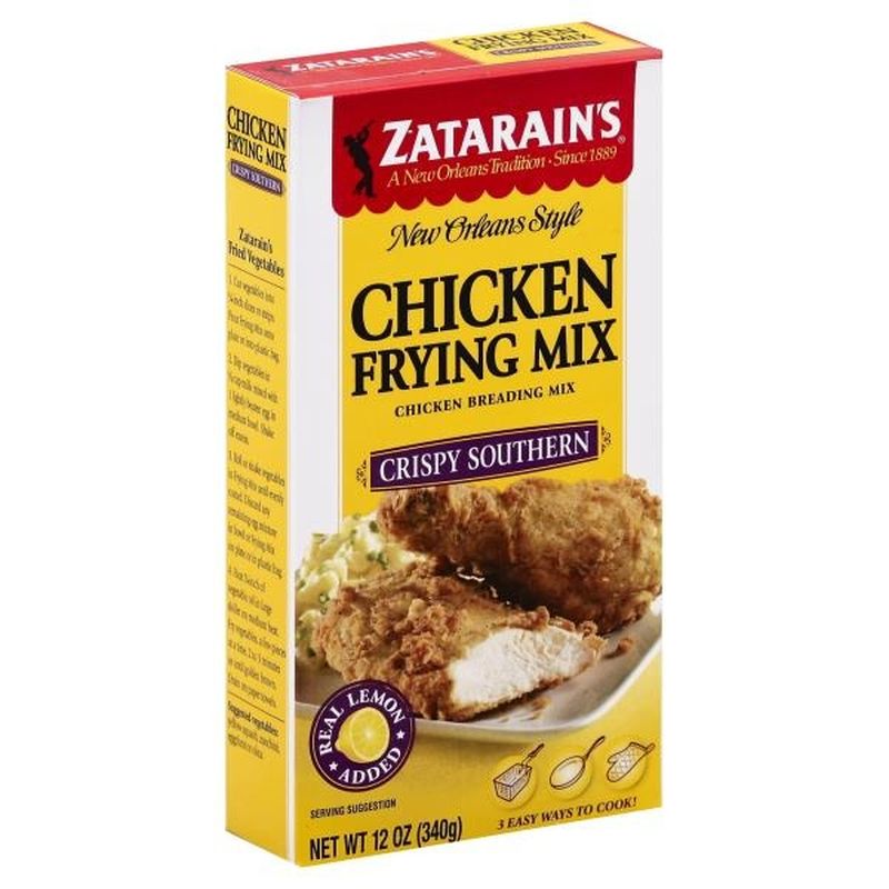 Zatarain's® Crispy Southern Style Chicken Frying Mix (12 oz) - Instacart