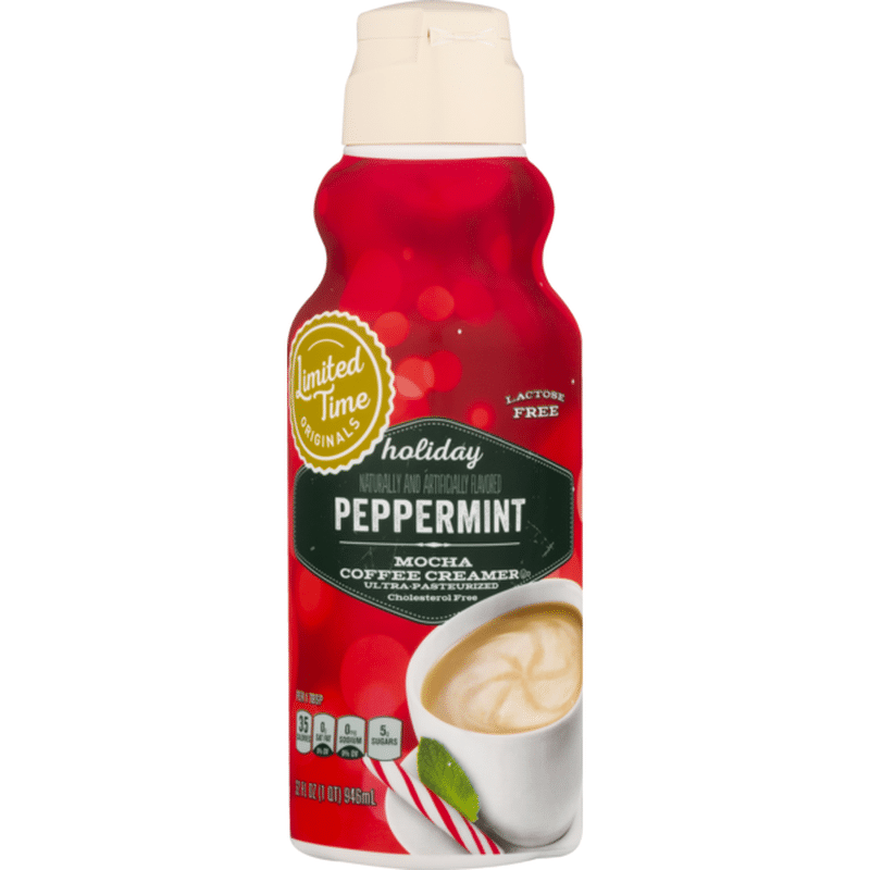 vegan peppermint coffee creamer