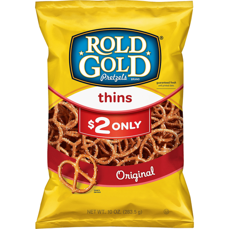 Rold Gold Thins Pretzels Original Flavored (10 oz) Instacart