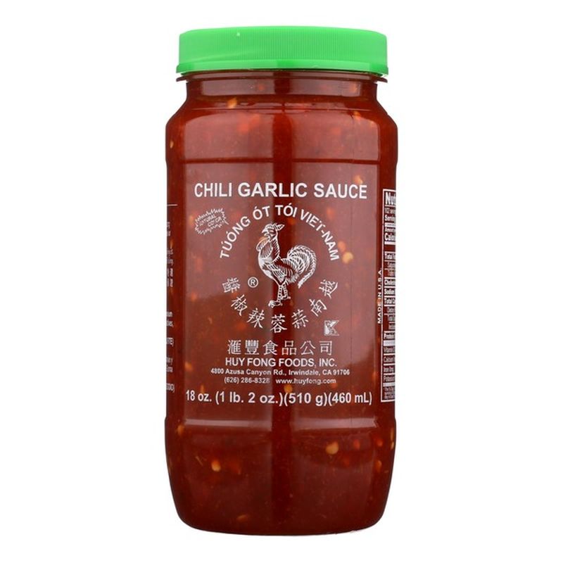 Huy Fong Foods Chili Garlic Sauce (18 oz) Instacart