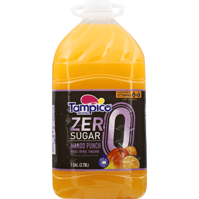 Tampico Juice Beverage, Zero Sugar, Mango Punch (1 gal) Instacart
