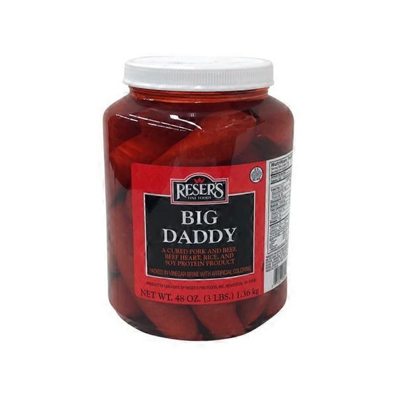 Reser S Fine Foods Case Of Resers Big Daddy Pickled Sausage 18 Ct Delivery Or Pickup Near Me Instacart