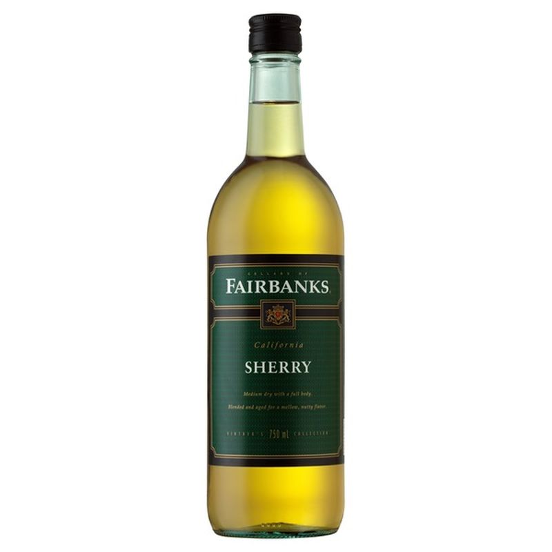Fairbanks Sherry Dessert Wine (750 ml) from Lunardi’s Markets Instacart