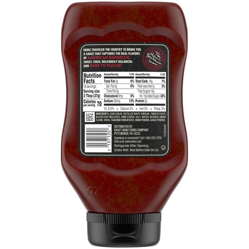 Heinz Original BBQ Sauce (21.4 oz) - Instacart