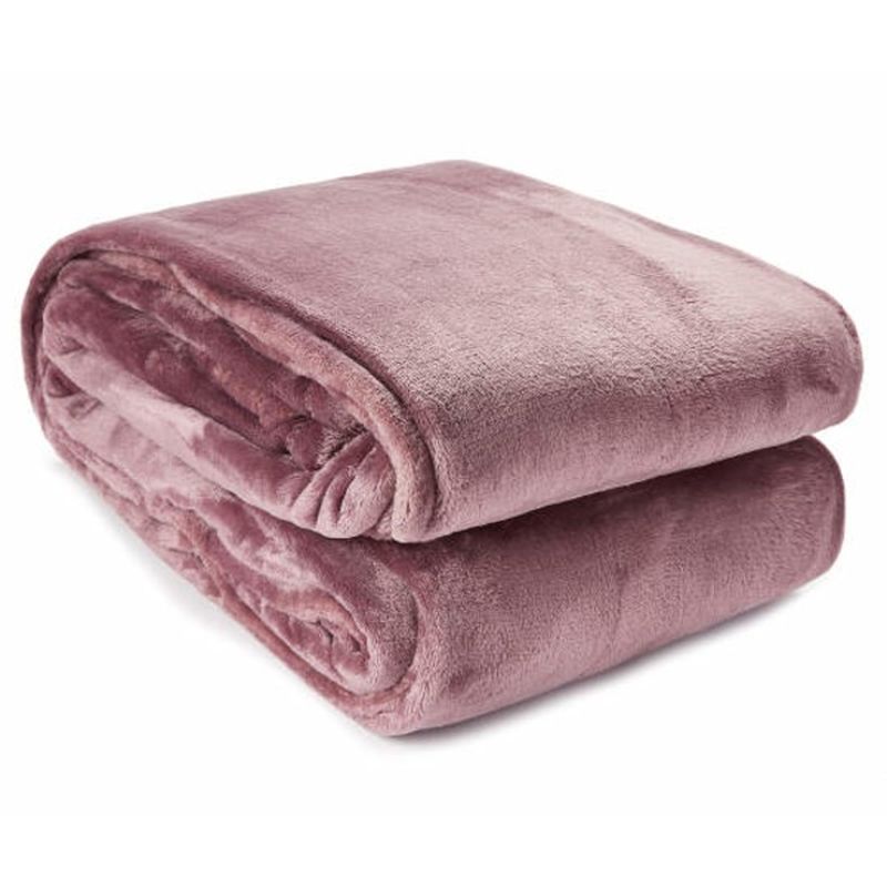 Broyhill Purple Velvet Plush Queen & King Blanket (each) Instacart