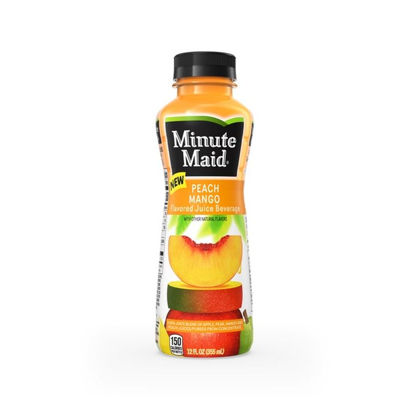 Minute Maid Peach Mango Flavored Juice Drink (12 oz) - Instacart