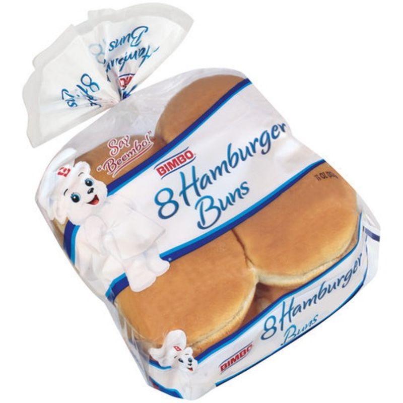 Bimbo Hamburger Buns (12 oz) Instacart