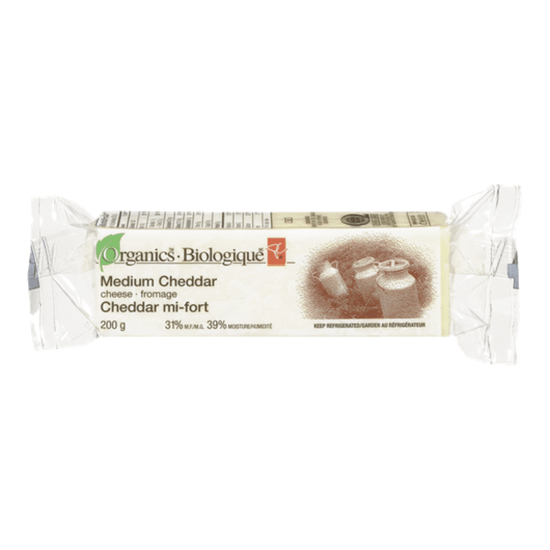 President's Choice Medium Organic Cheddar Cheese