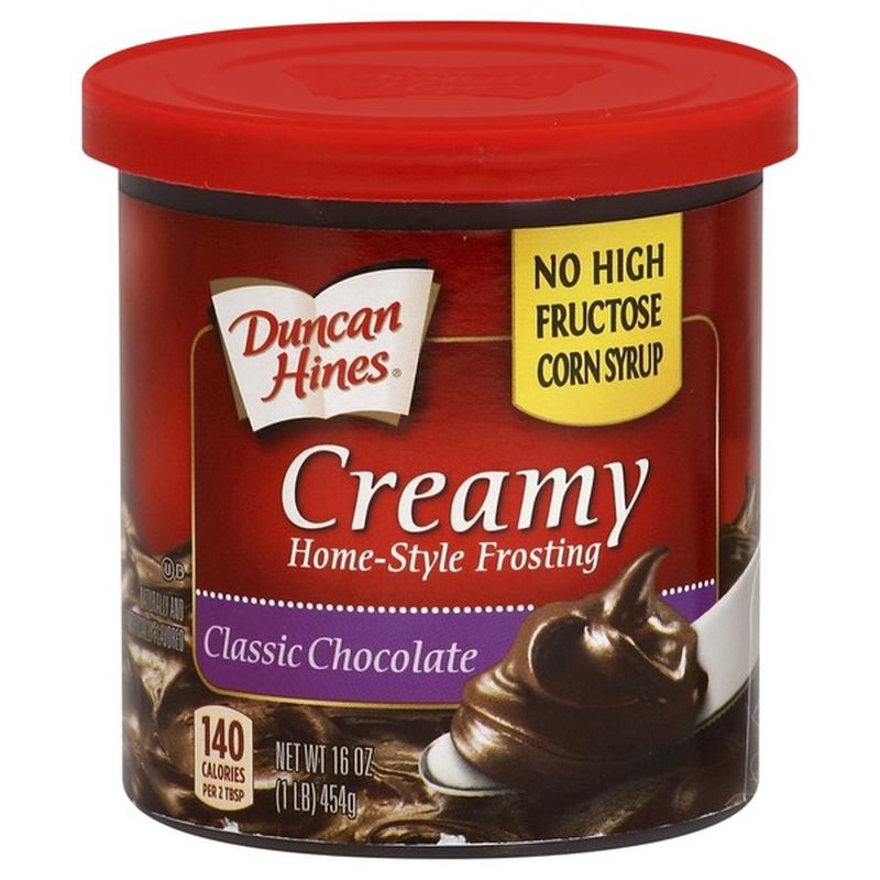 Duncan Hines Frosting, Chocolate, Creamy (16 oz) from Super 1 Foods