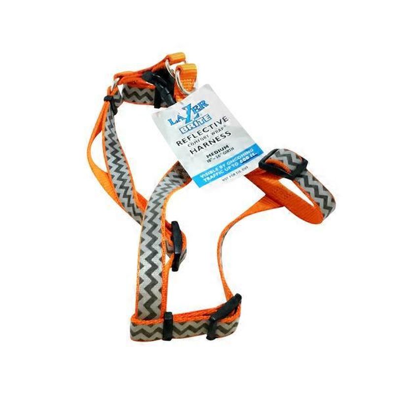 lazer brite dog harness