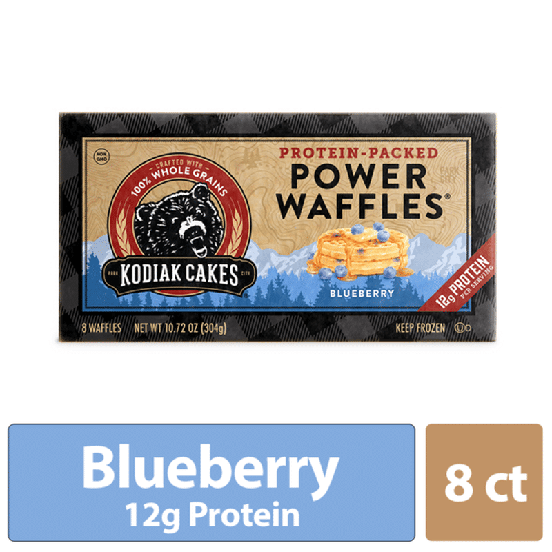 Kodiak Cakes Power Waffles Blueberry (8 ct) Instacart