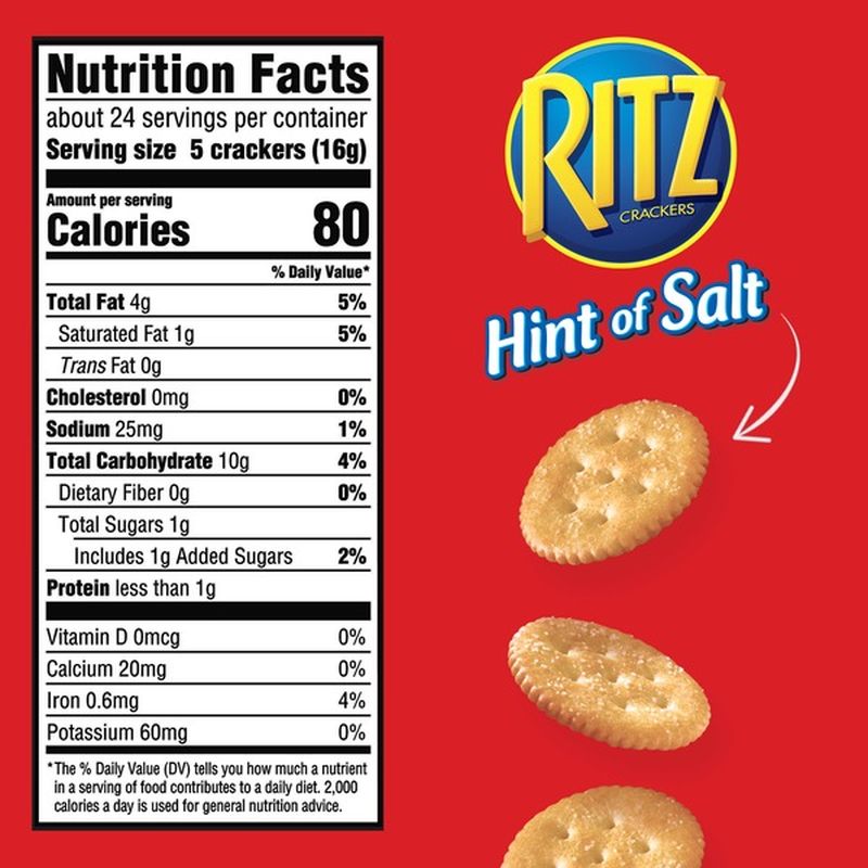 ritz crackers salt