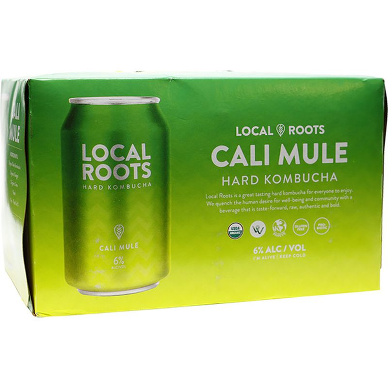 Local Roots Hard Kombucha Cali Mule (12 oz) - Instacart
