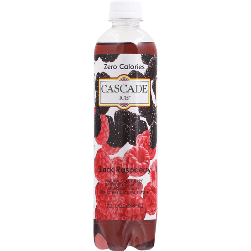 Cascade Ice Sparkling Water, Zero Calories, Black Raspberry (17.2 fl oz