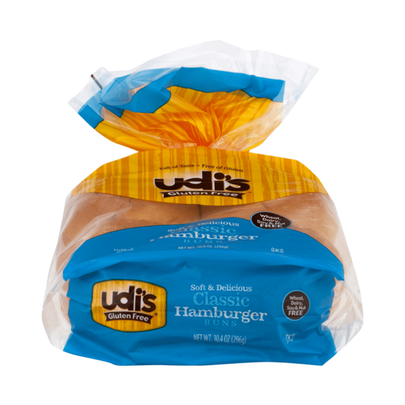 Udi's Gluten Free Classic Hamburger Buns (4 ct) from Giant Food Stores