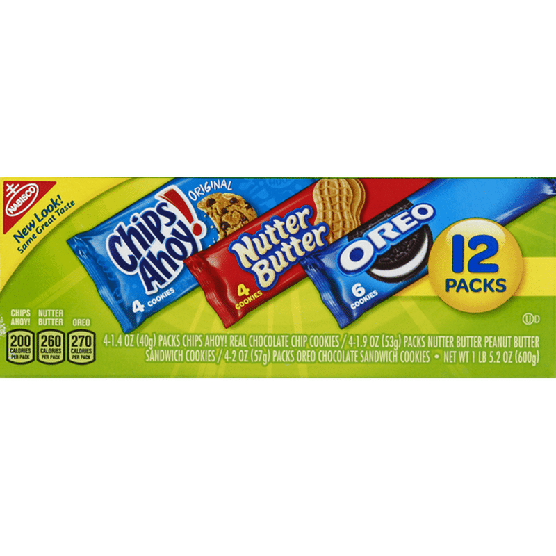 Nabisco Cookies, Variety (12 ct) - Instacart