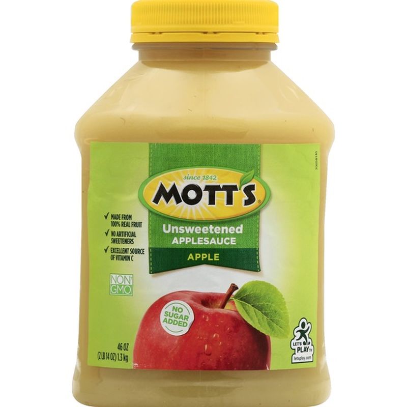 Mott's Unsweetened Applesauce (46 oz) from Pete's Fresh Market Instacart