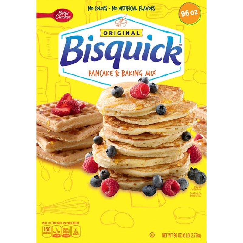 Bisquick Pancake & Baking Mix, All Purpose (96 oz) from Costco Instacart