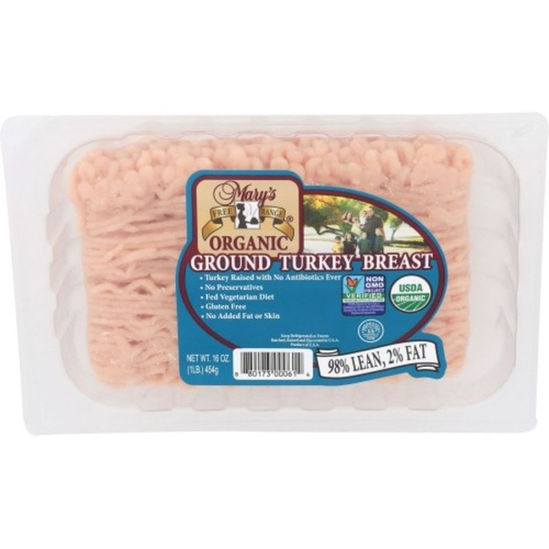 Marys Organic Ground Turkey Breast 16 Oz Instacart 2579