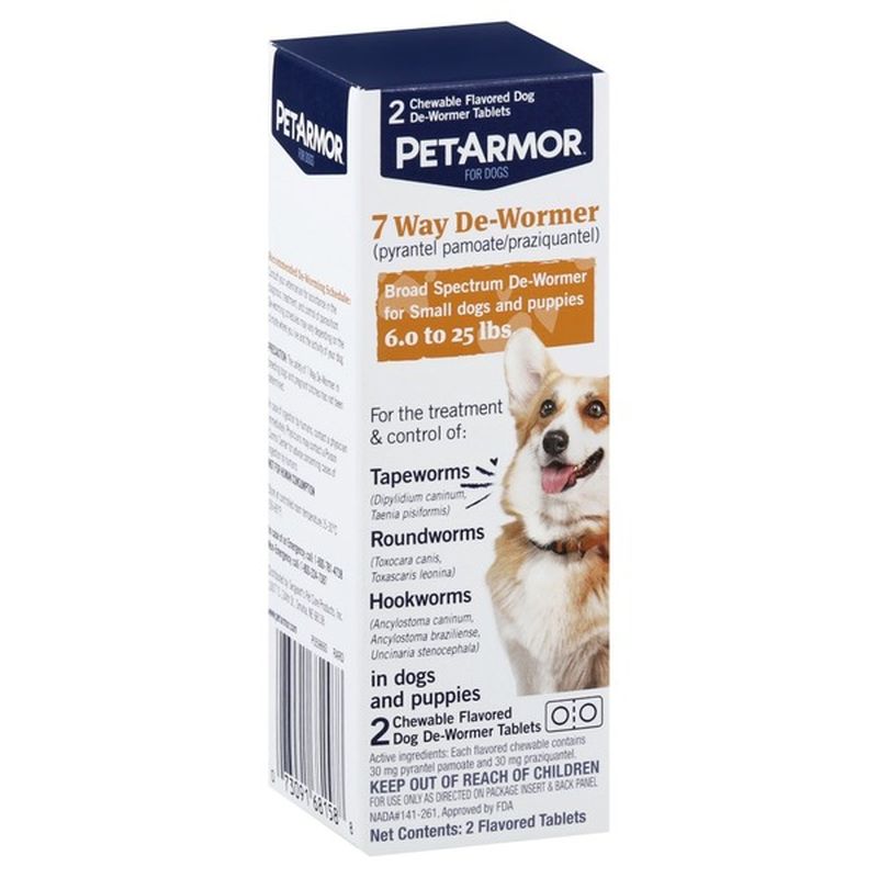 petarmor 7 way dewormer for puppies