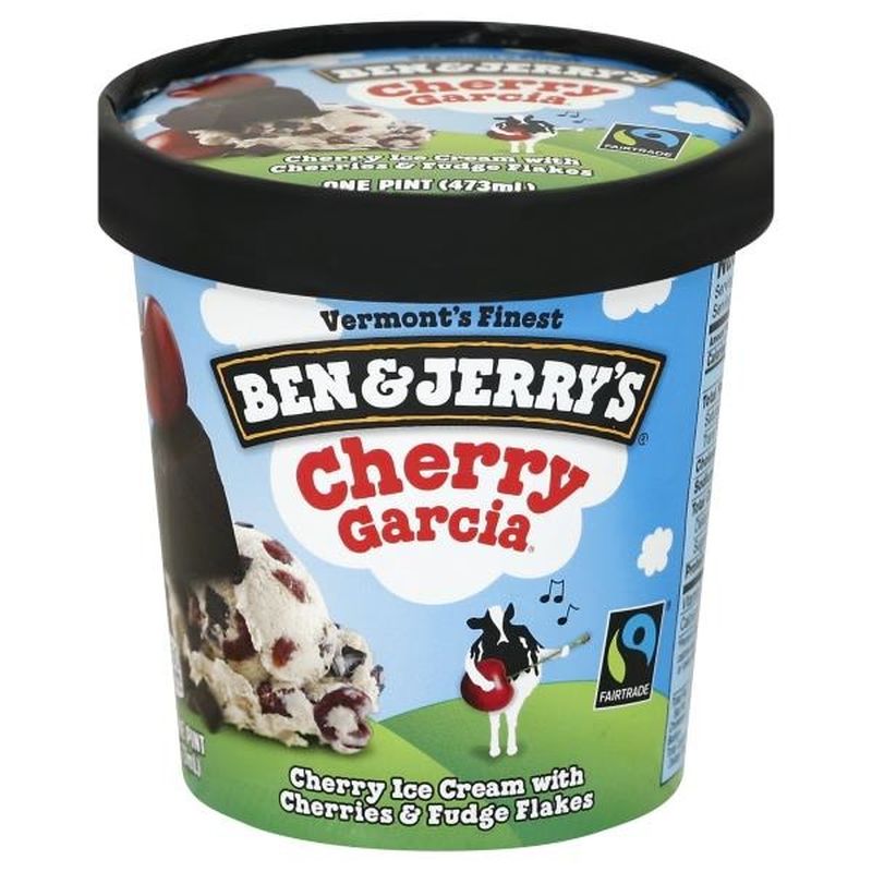 Ben & Jerry's Ice Cream Cherry Garcia® (1 pt) from Publix - Instacart