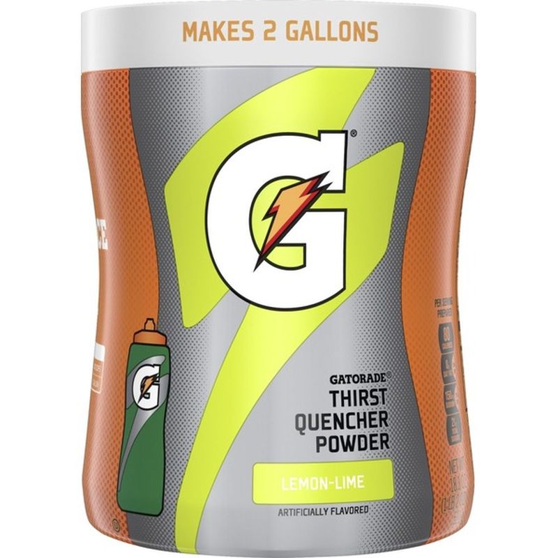 Gatorade Instant Powder Mix Lemon Lime 18 3 Oz Instacart